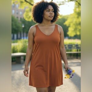 NWOT‎ OLD NAVY ACTIVE POWER SOFT DRESS WITH SHORTS WOMENS SIZE XXL